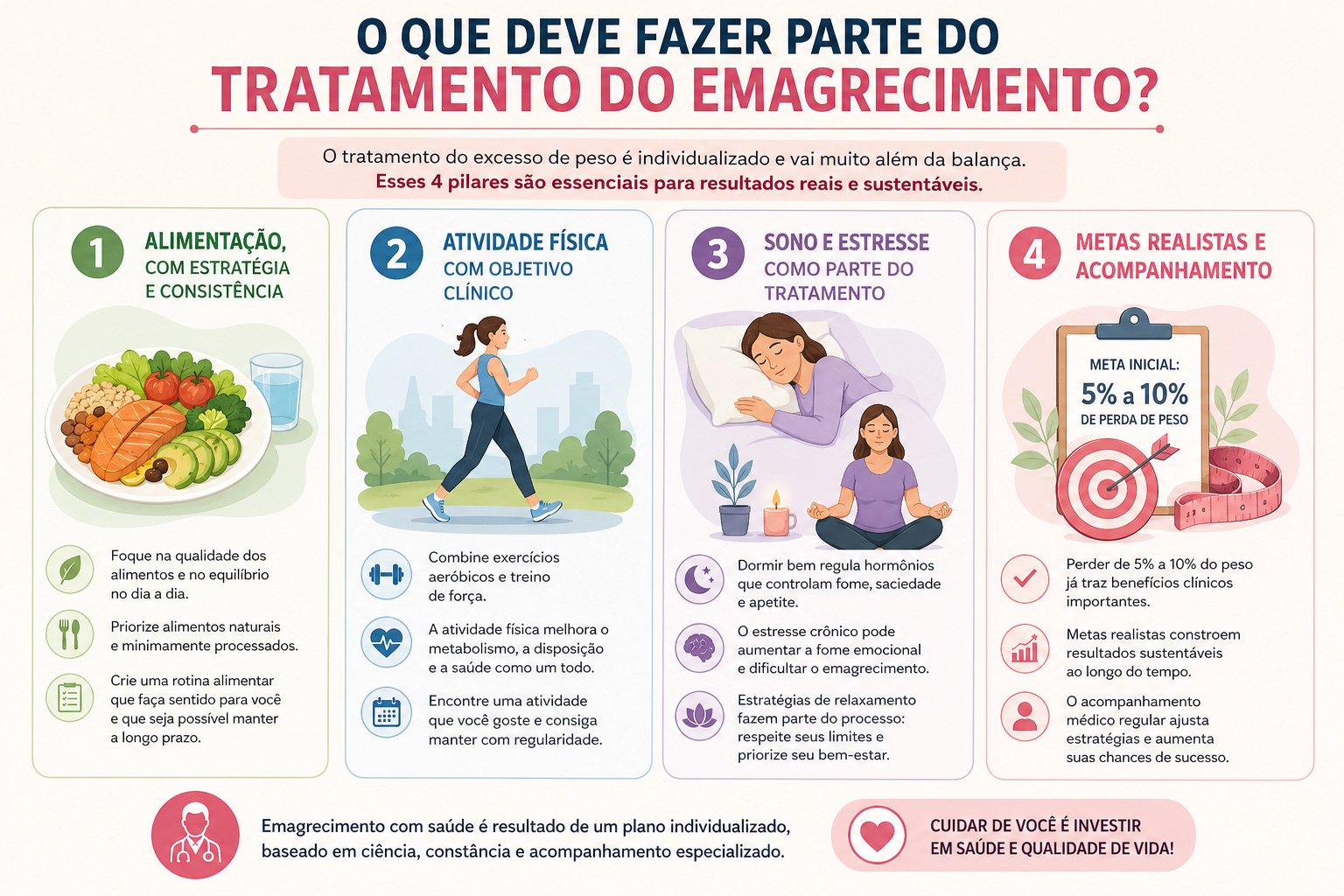Endocrinologista para emagrecimento: O que deve fazer parte do tratamento?